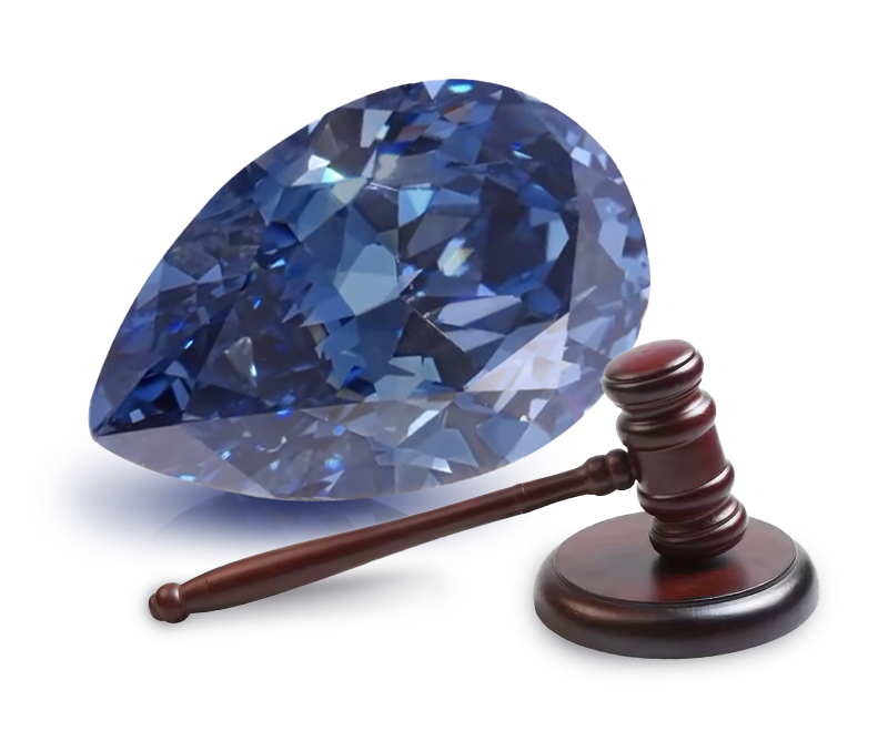 Christie’s odhadla prodejní cenu diamantu Mellon Blue na 30 milionů USD